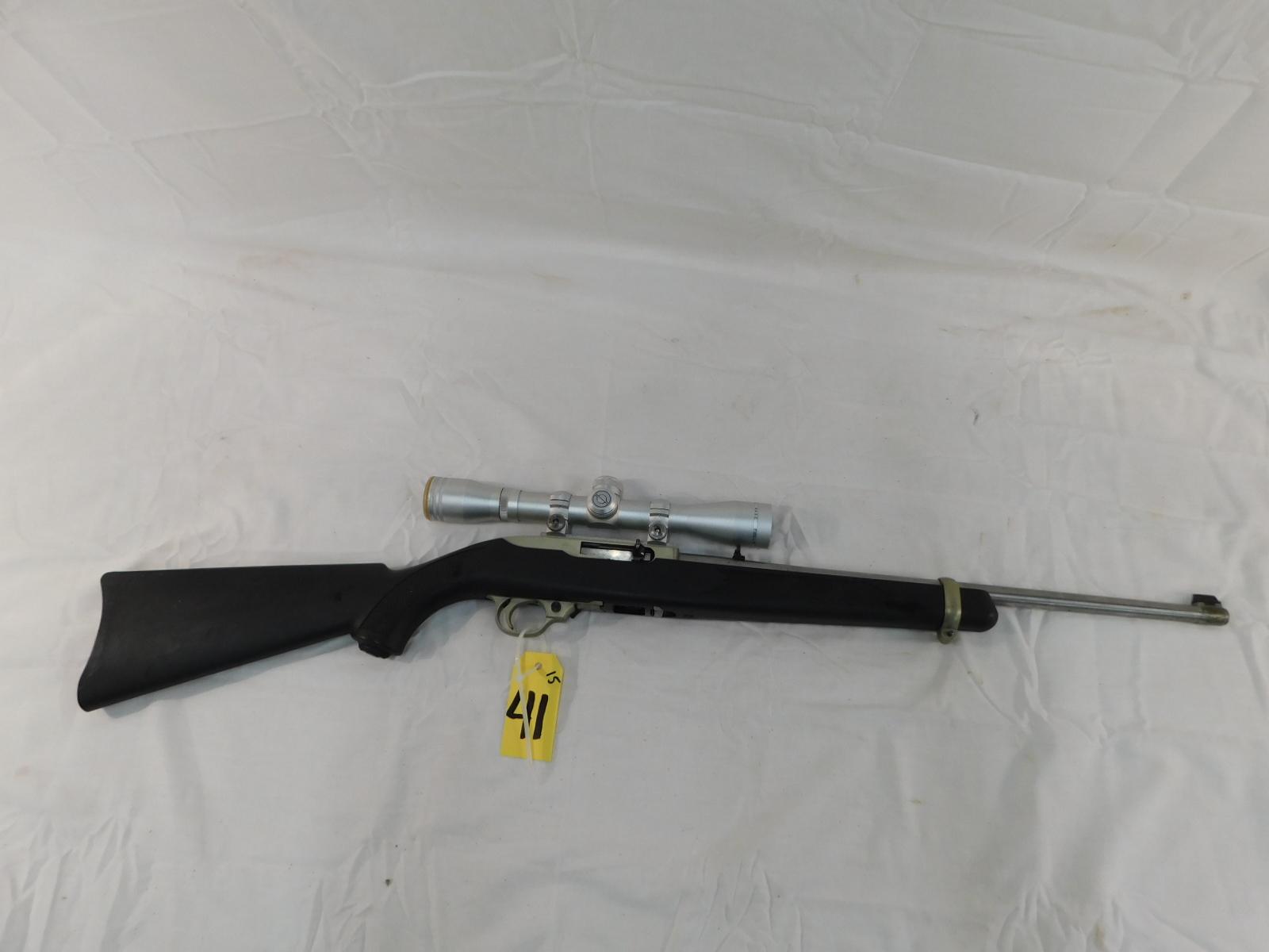 RUGER 10/22 .22LR CAL CARBINE W/ SIMMONS SCOPE