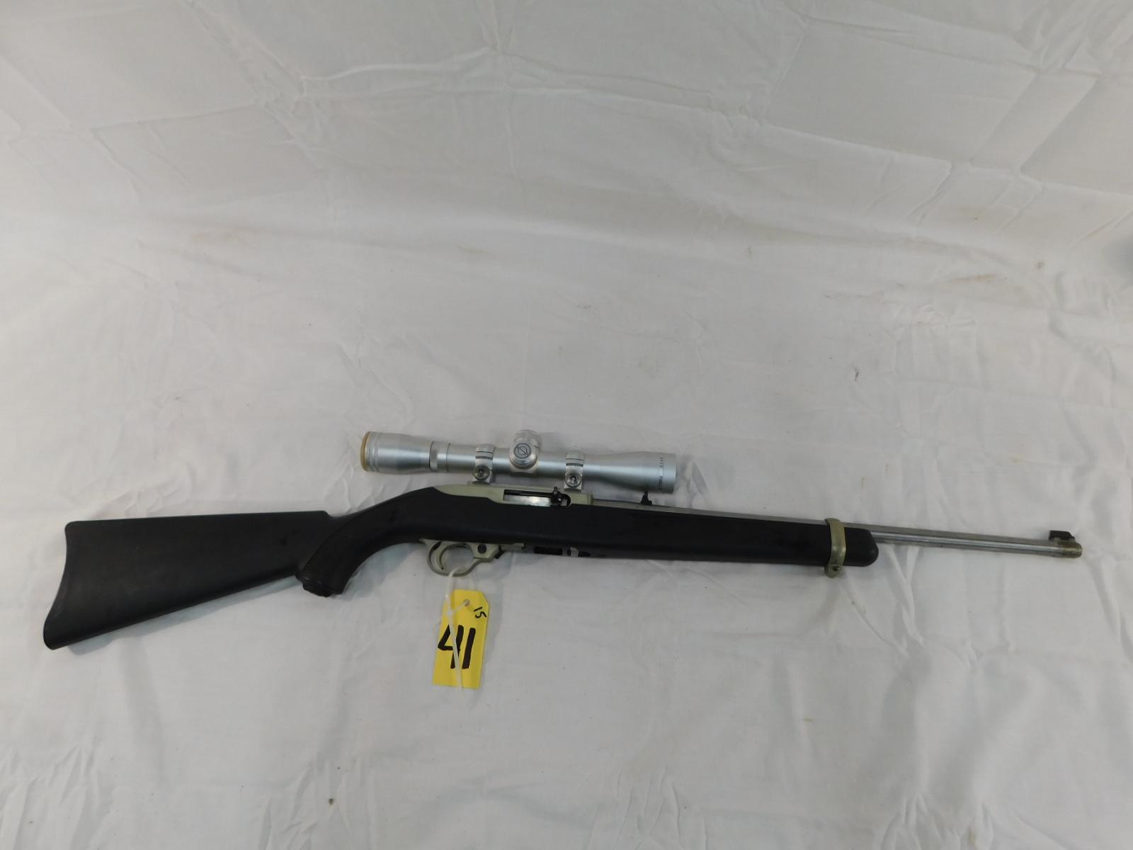 RUGER 10/22 .22LR CAL CARBINE W/ SIMMONS SCOPE