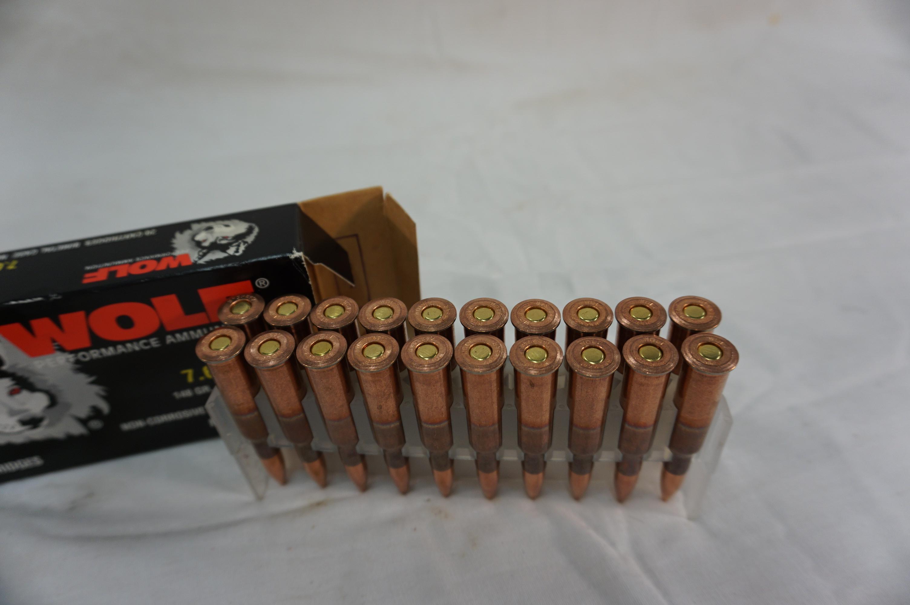 38 RDS 7.62 X 54R AMMO