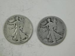 1917 & 1920 LIBERTY HALF DOLLAR