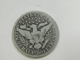 1895D BARBER HALF DOLLAR