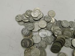 $11 FACE VALUE SILVER DIMES