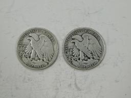 1935S & 1936S LIBERTY HALF DOLLARS