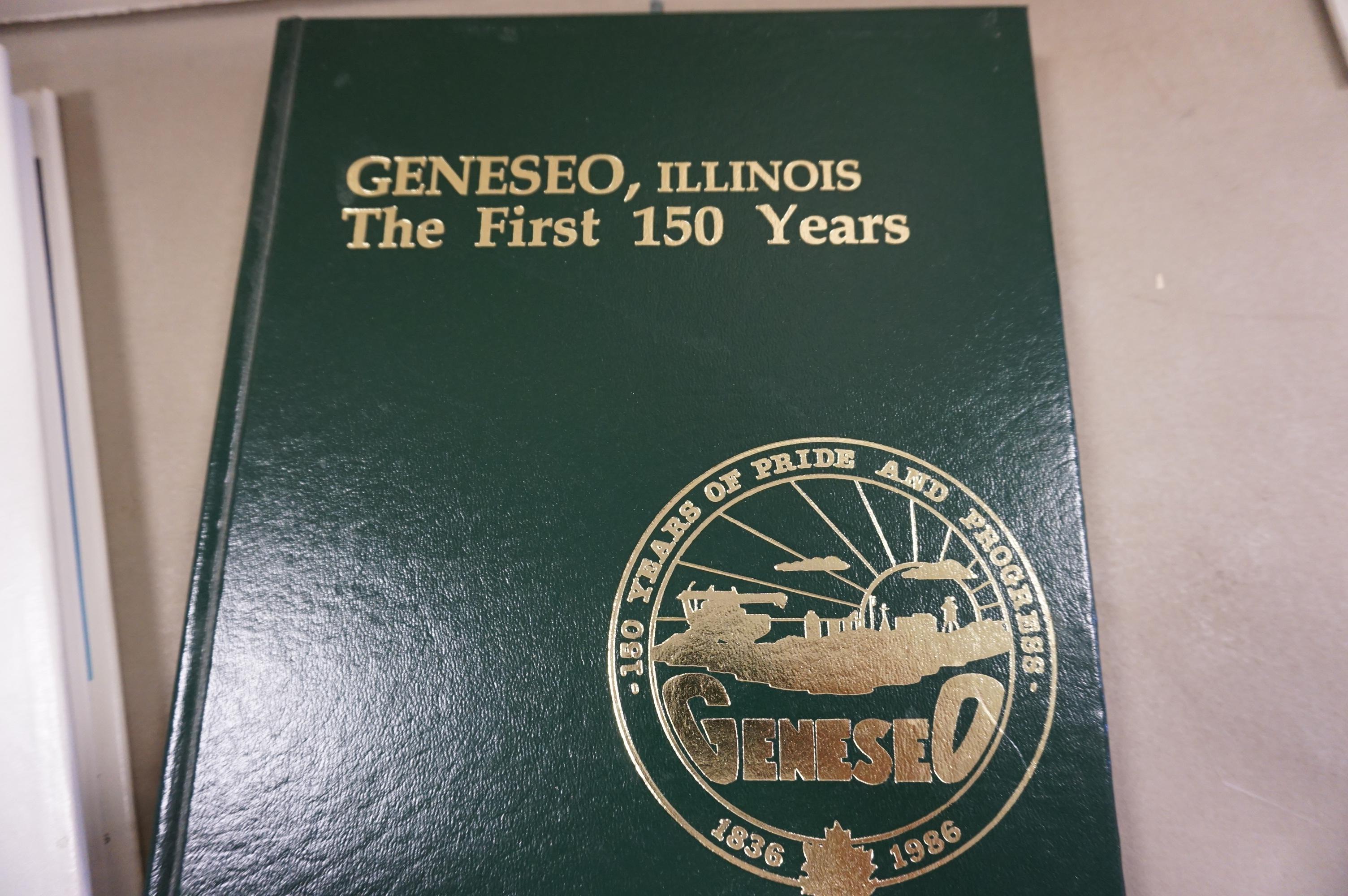 (3)  BOOKS GENESEO HISTORY & QUAD CITIES