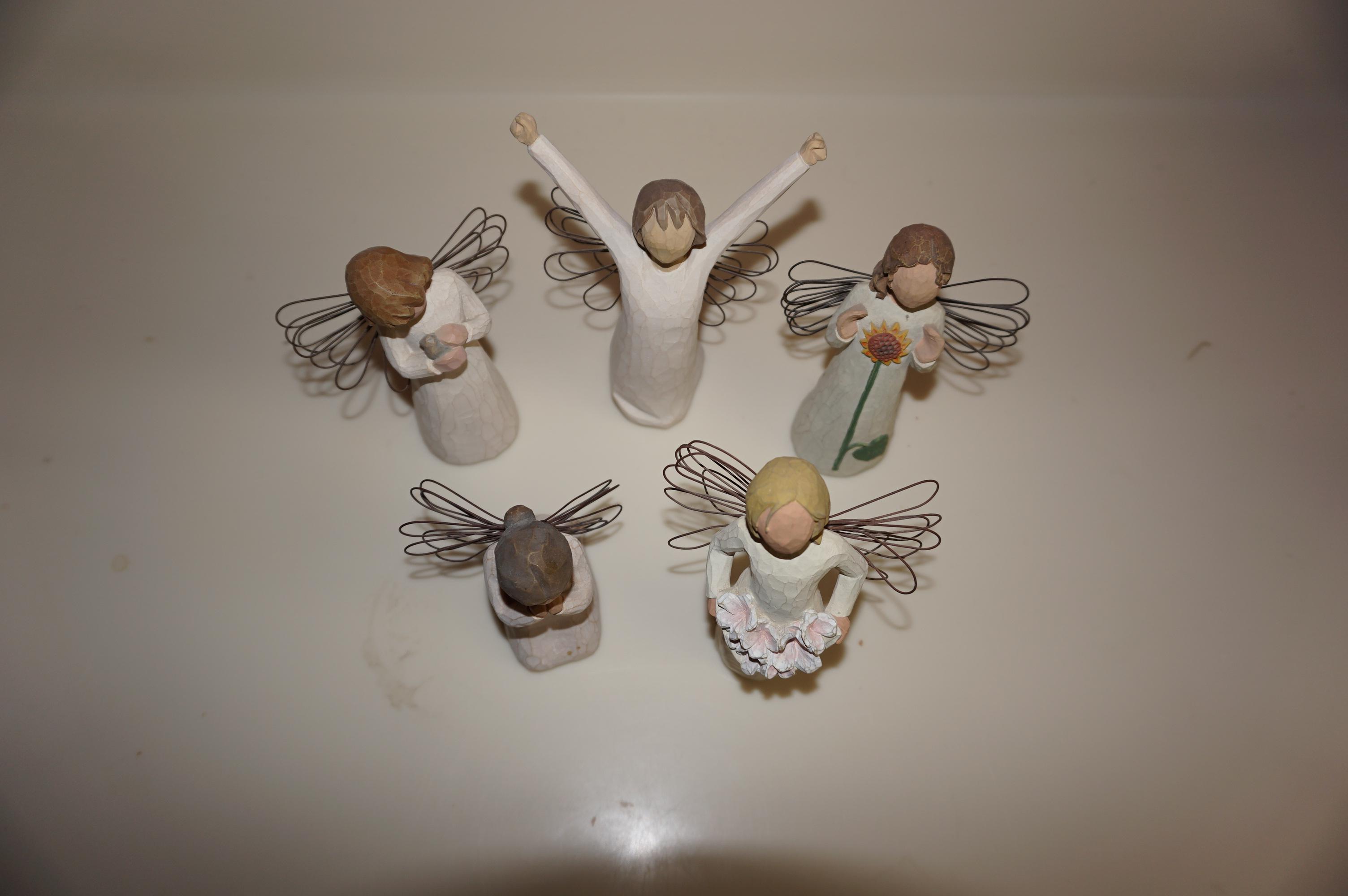 (5) WILLOW TREE ANGELS