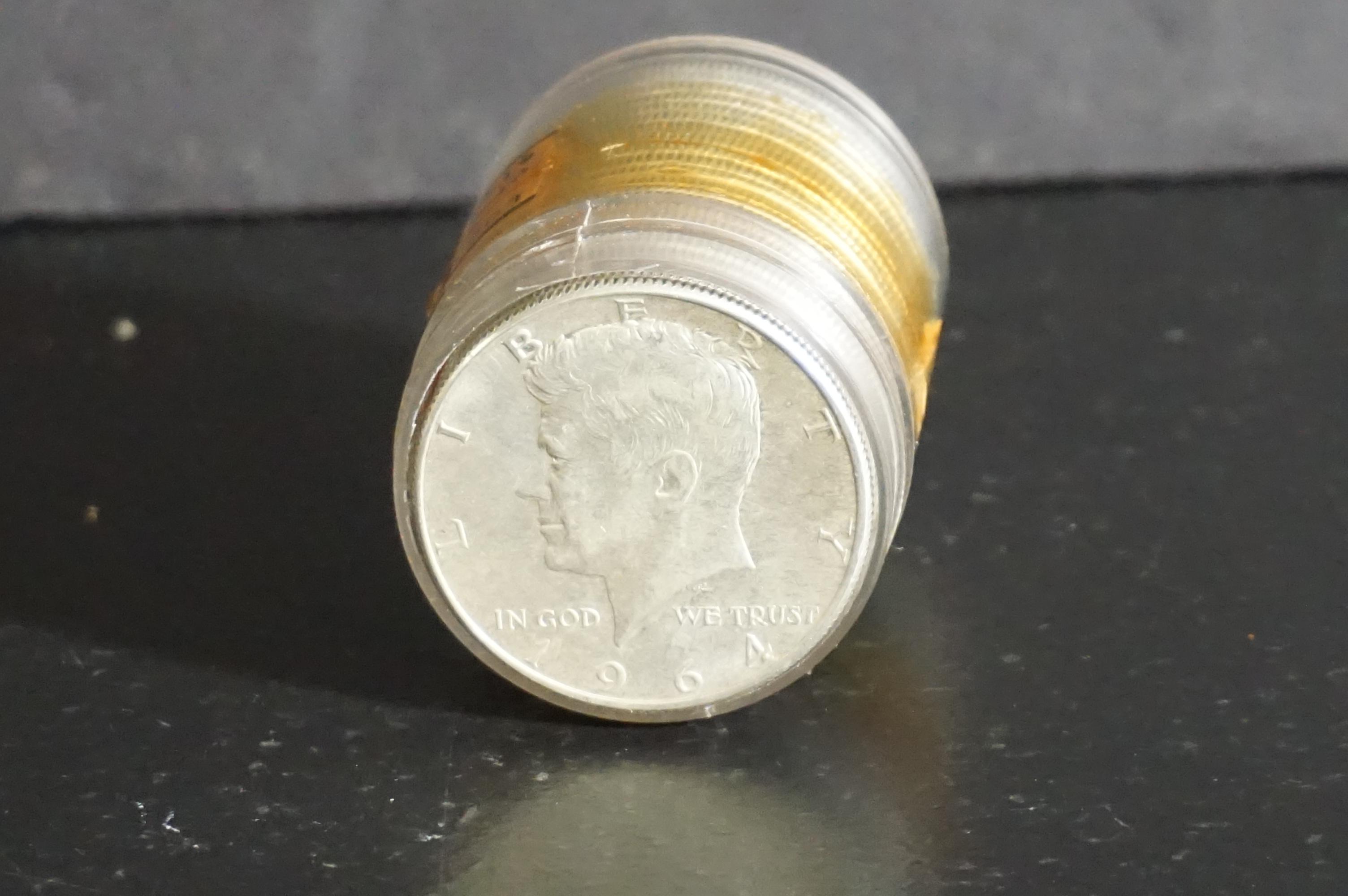 ROLL OF (20) 1964 KENNEDY HALF DOLLARS