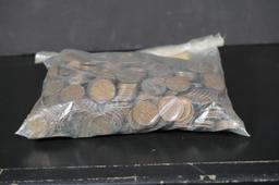 5.5 POUNDS WHEAT & LINCOLN CENTS