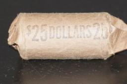 ROLL OF UNCIRCULATED SUSAN B ANTHONY DOLLARS