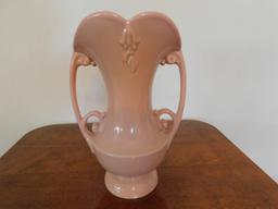 9" ABINGTON & 8" U.S.A POTTERY VASES