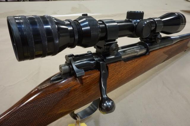 MAUSER SPORTER 7X57 CAL RIFLE W/ CHARLES DALY 3-9X SCOPE