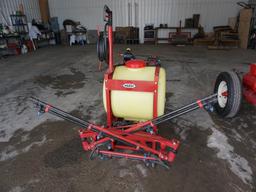 2003 HARDI BNL50 3PT 50 GAL SPRAYER W/ BOOMS & HAND WAND