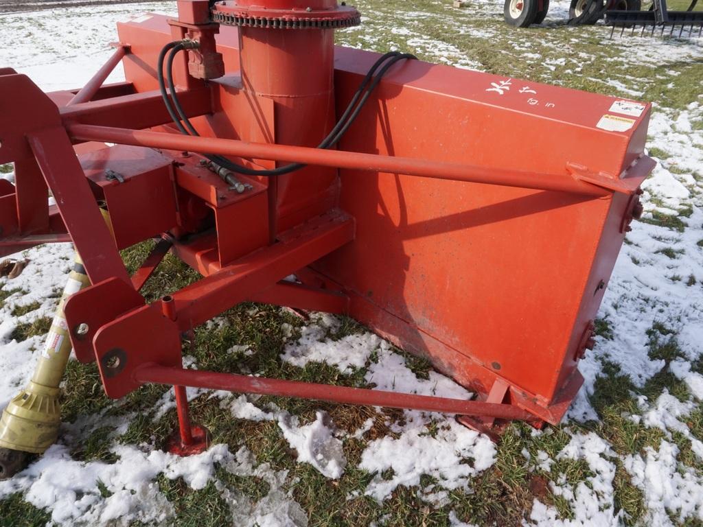 SCHWEISS 9FT 3PT SNOW BLOWER