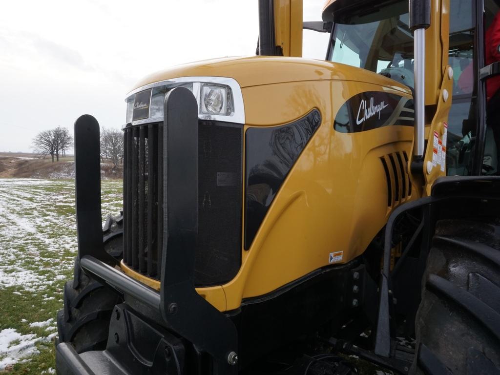 2008 CHALLENGER MT575B MFWD TRACTOR W/ CHALLENGER ML98B QUICK ATTACH LOADER