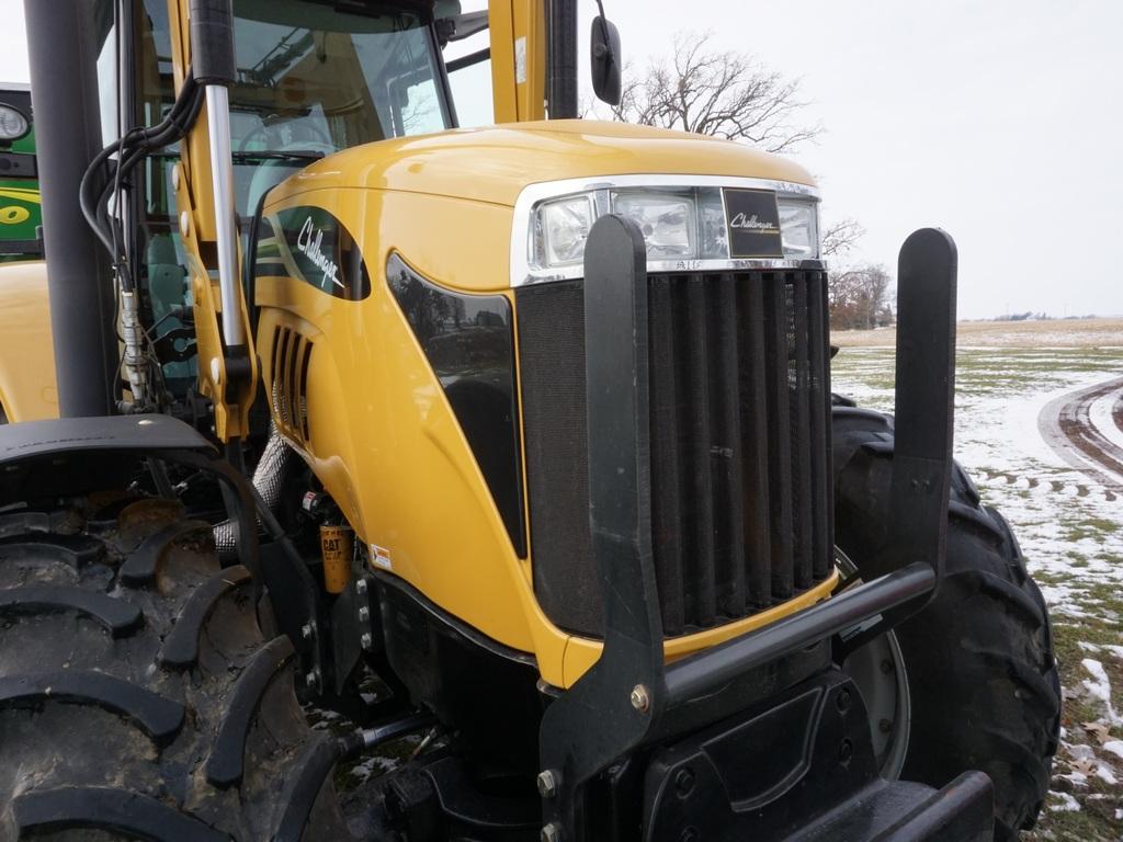 2008 CHALLENGER MT575B MFWD TRACTOR W/ CHALLENGER ML98B QUICK ATTACH LOADER