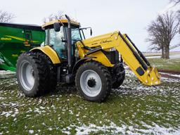 2008 CHALLENGER MT575B MFWD TRACTOR W/ CHALLENGER ML98B QUICK ATTACH LOADER