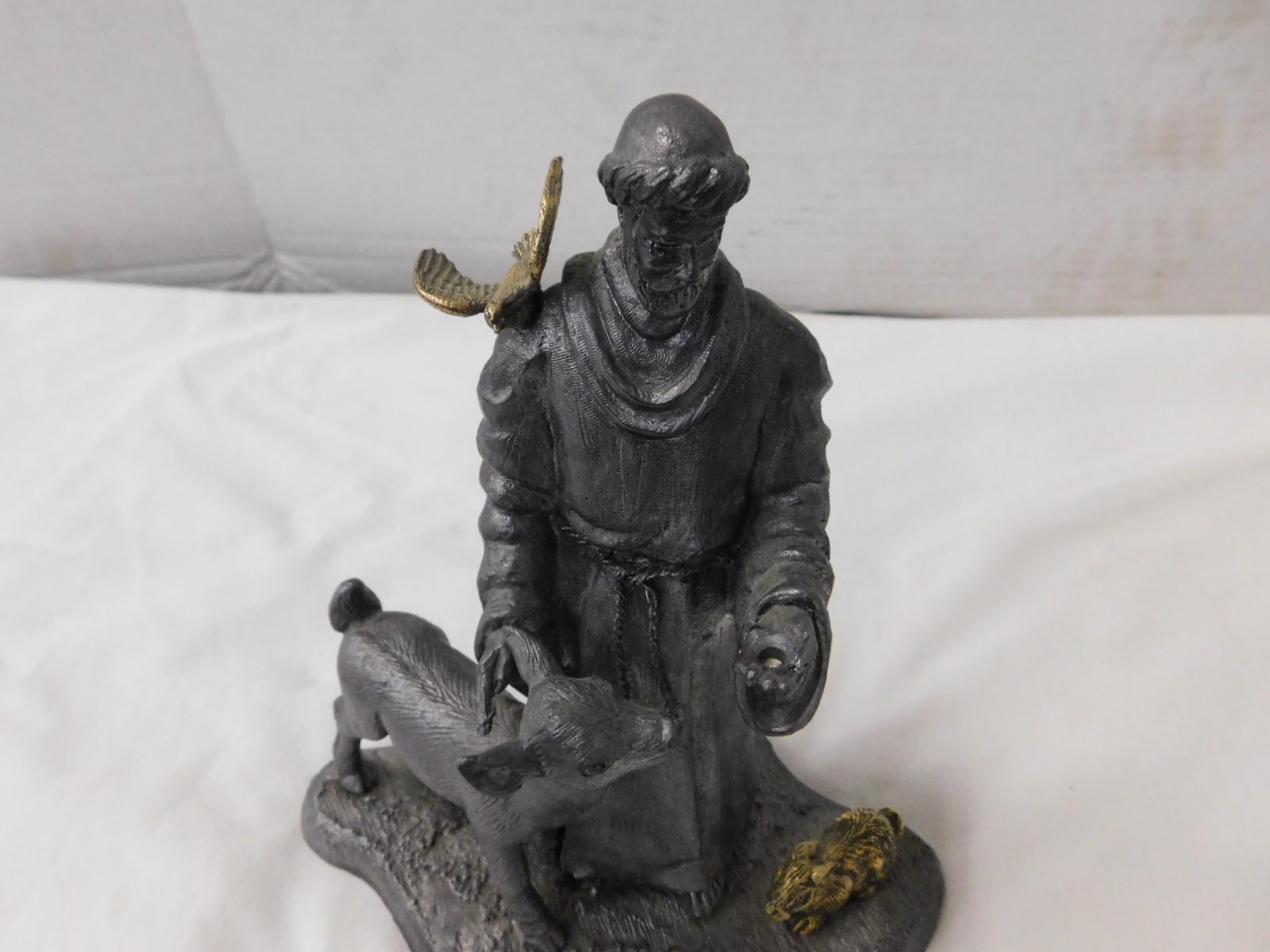 MICHAEL RICKER " ST. FRANCIS" FIGURINE