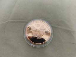 2013 COPPER AMERICAN EAGLE COMMEMORATIVE COIN