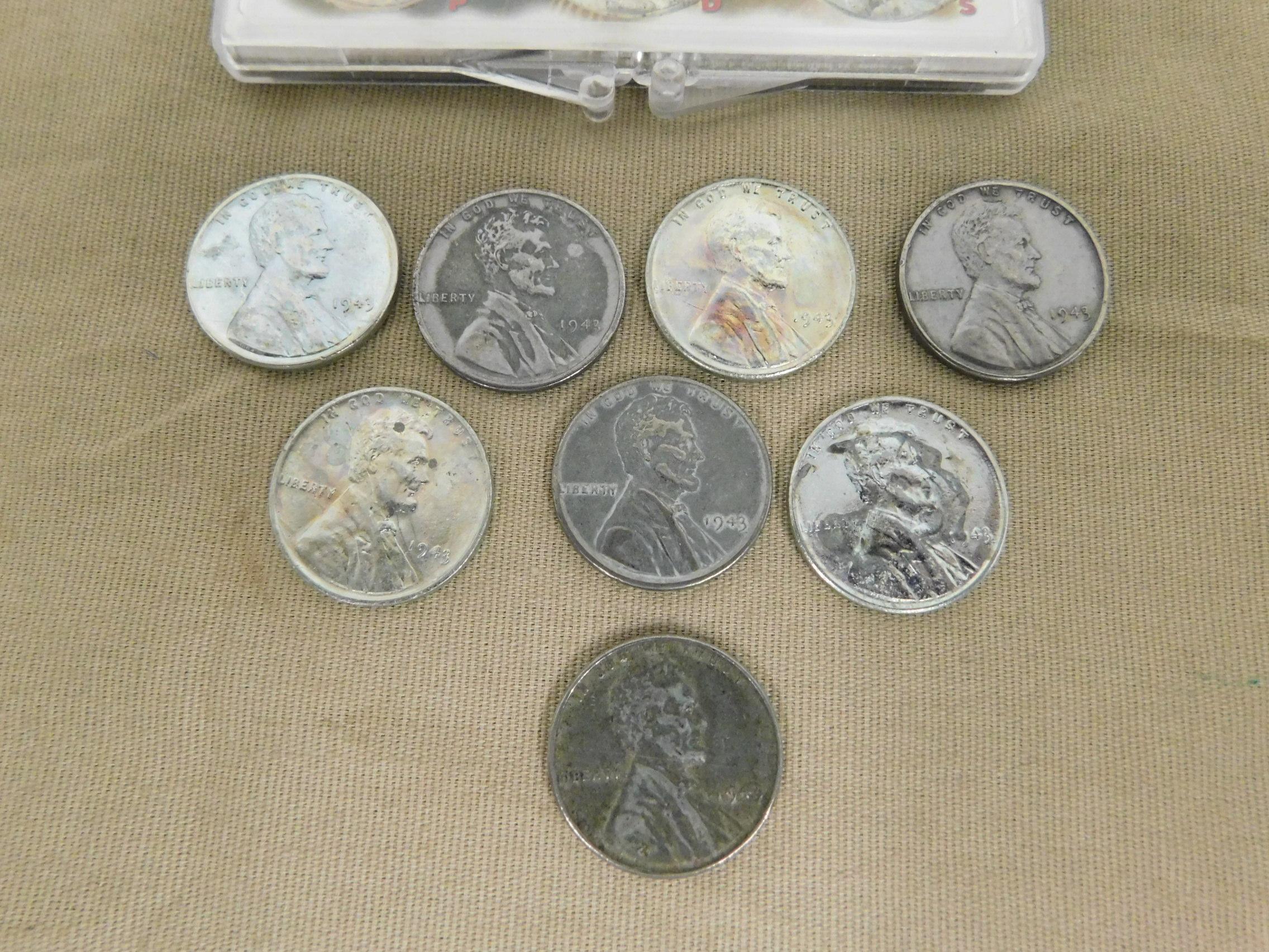 (11) STEEL WAR PENNIES