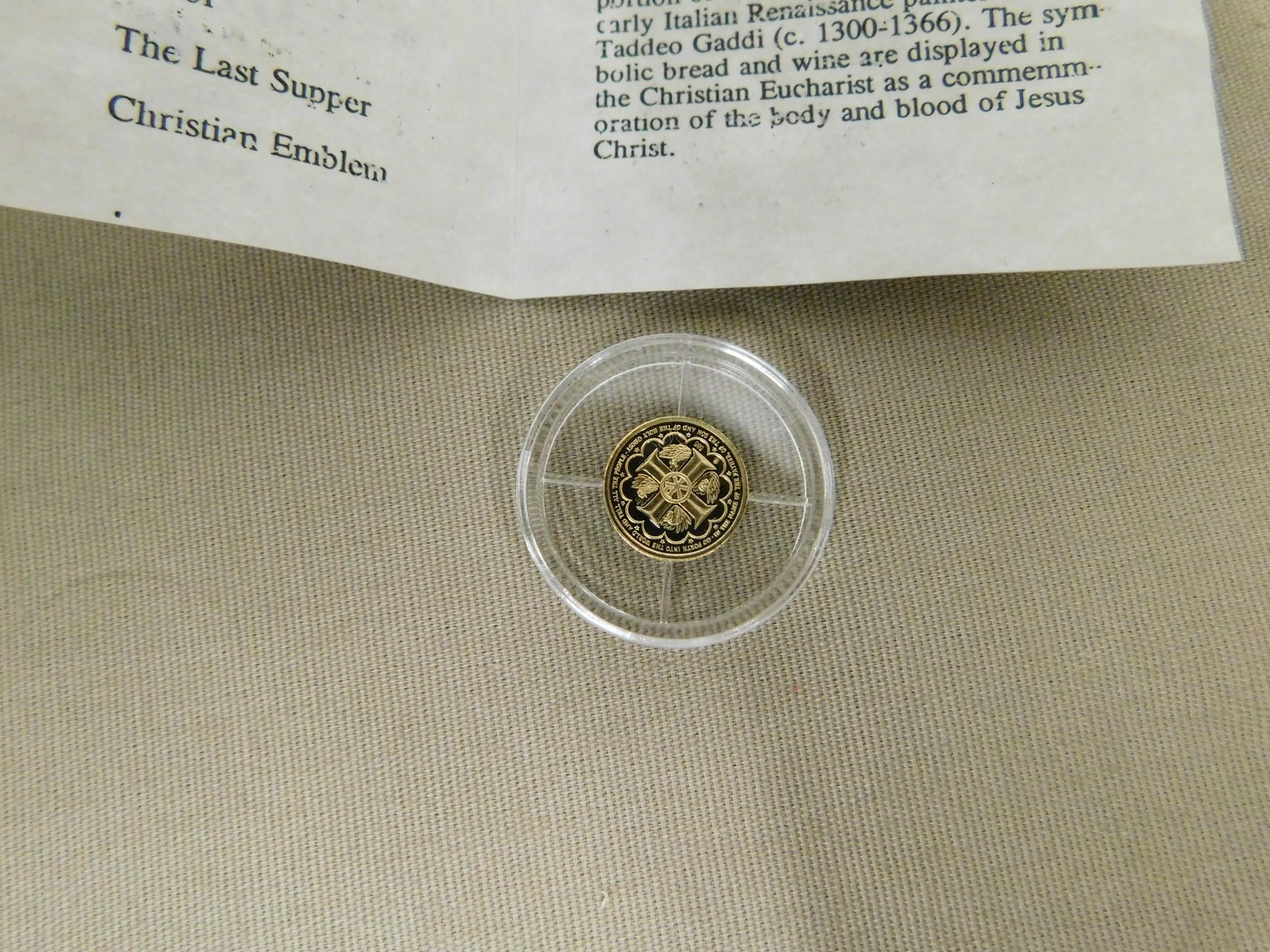 (7) MISC. MINI GOLD COINS