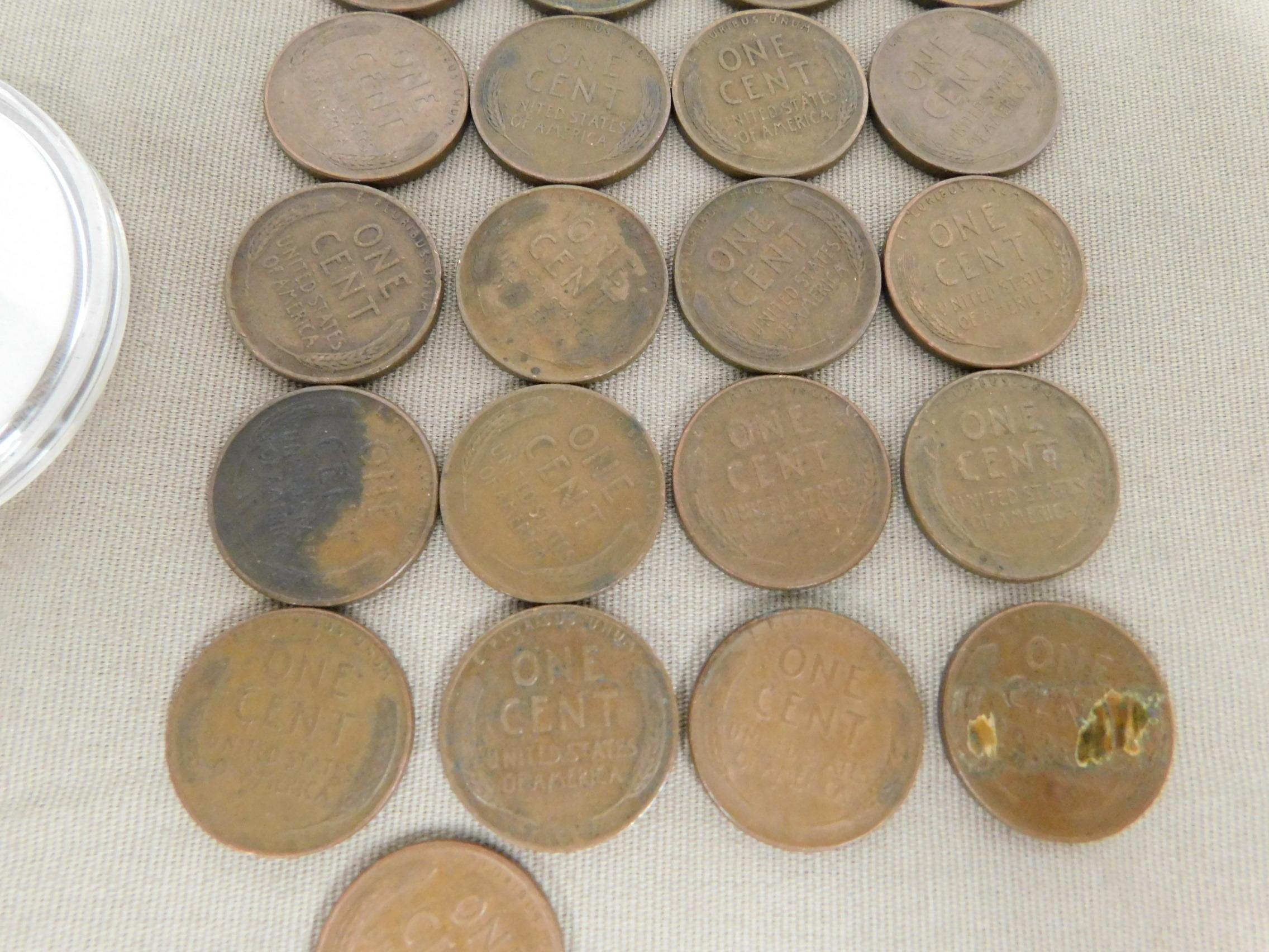 (22) ASSORTED WHEAT PENNIES