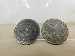 (2) MORGAN SILVER DOLLARS