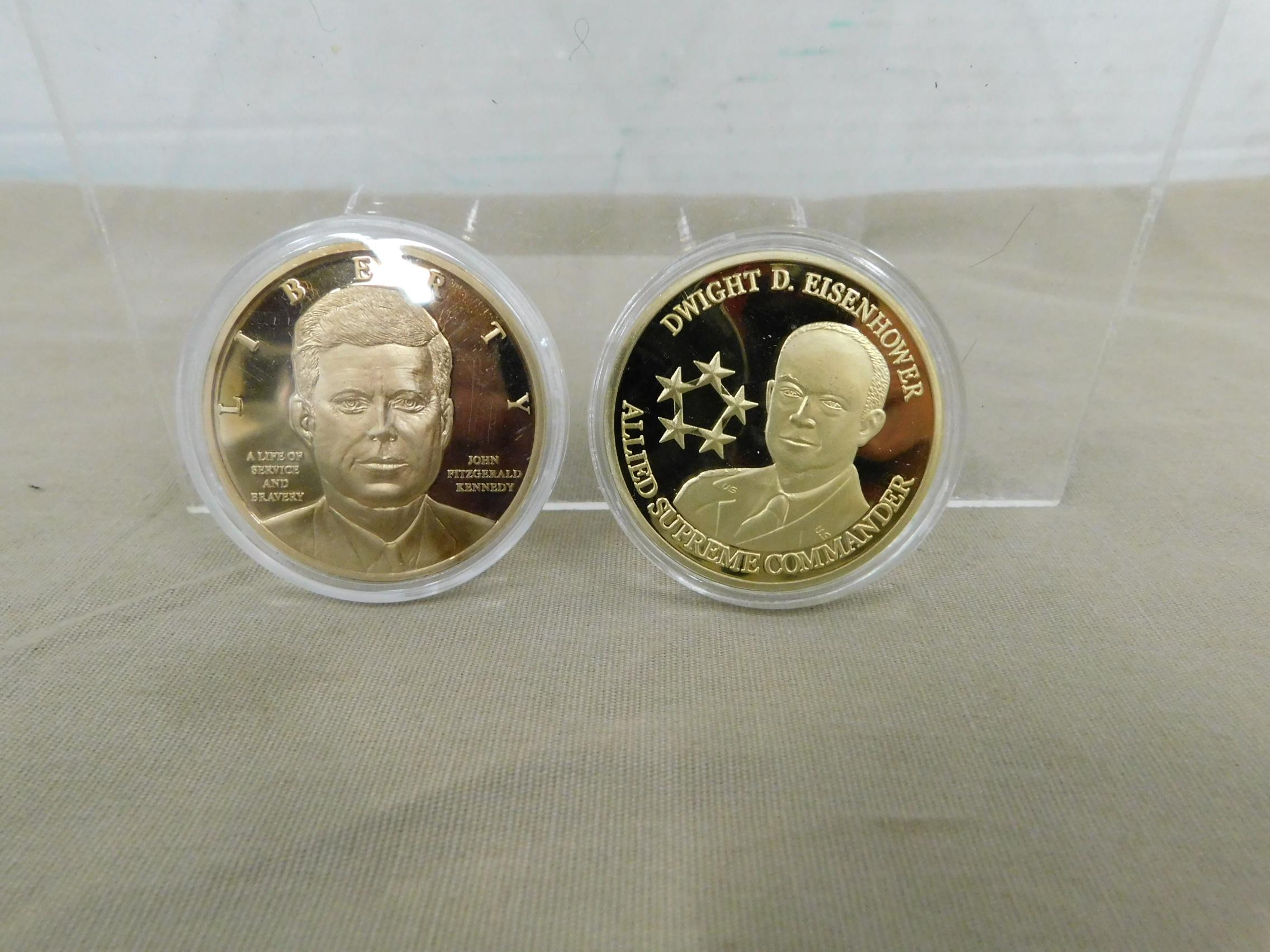 (2) AMERICAN MINT COMMEMORATIVE COINS