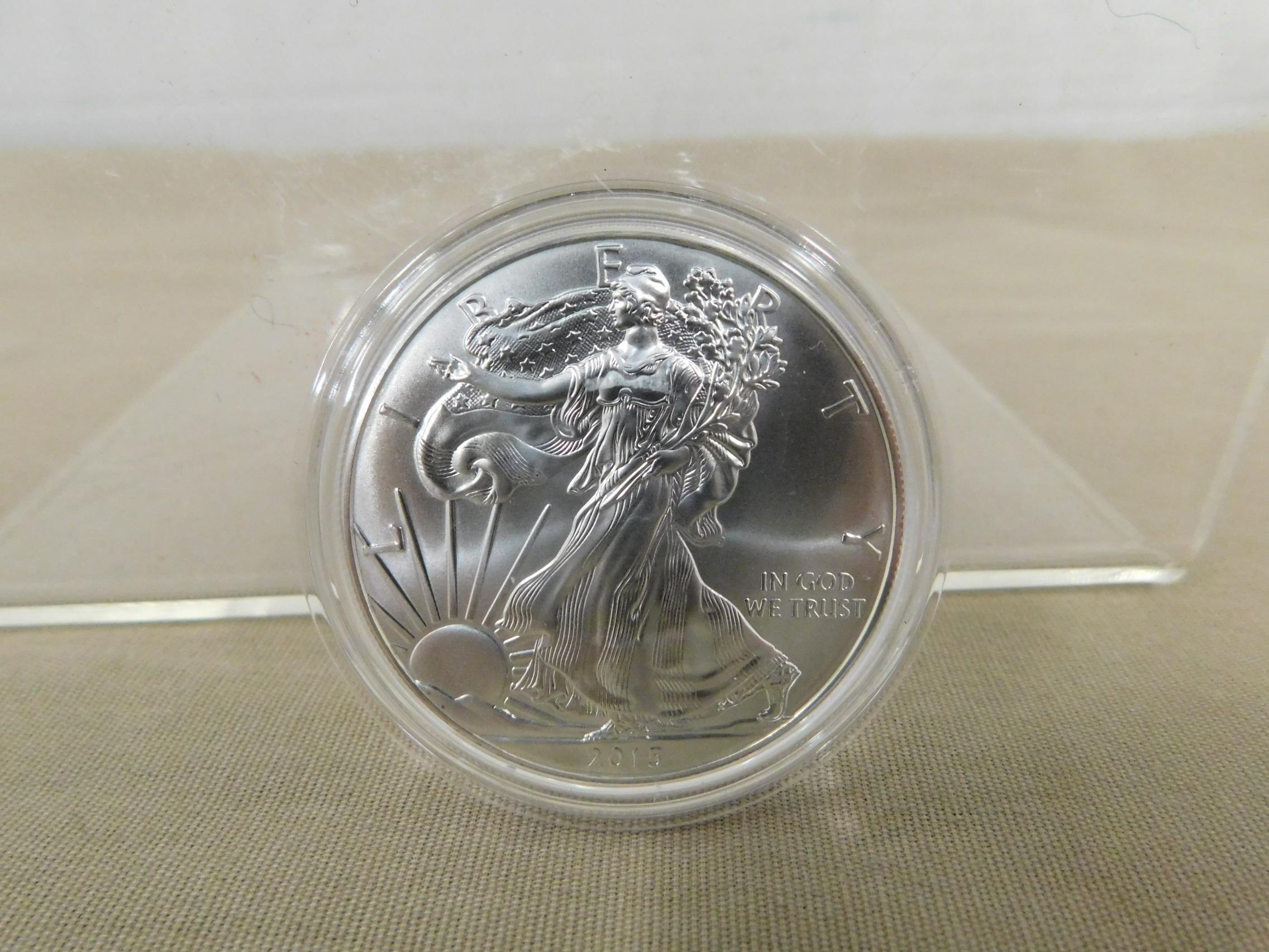 AMERICAN MINT 2015 $1 SILVER EAGLE