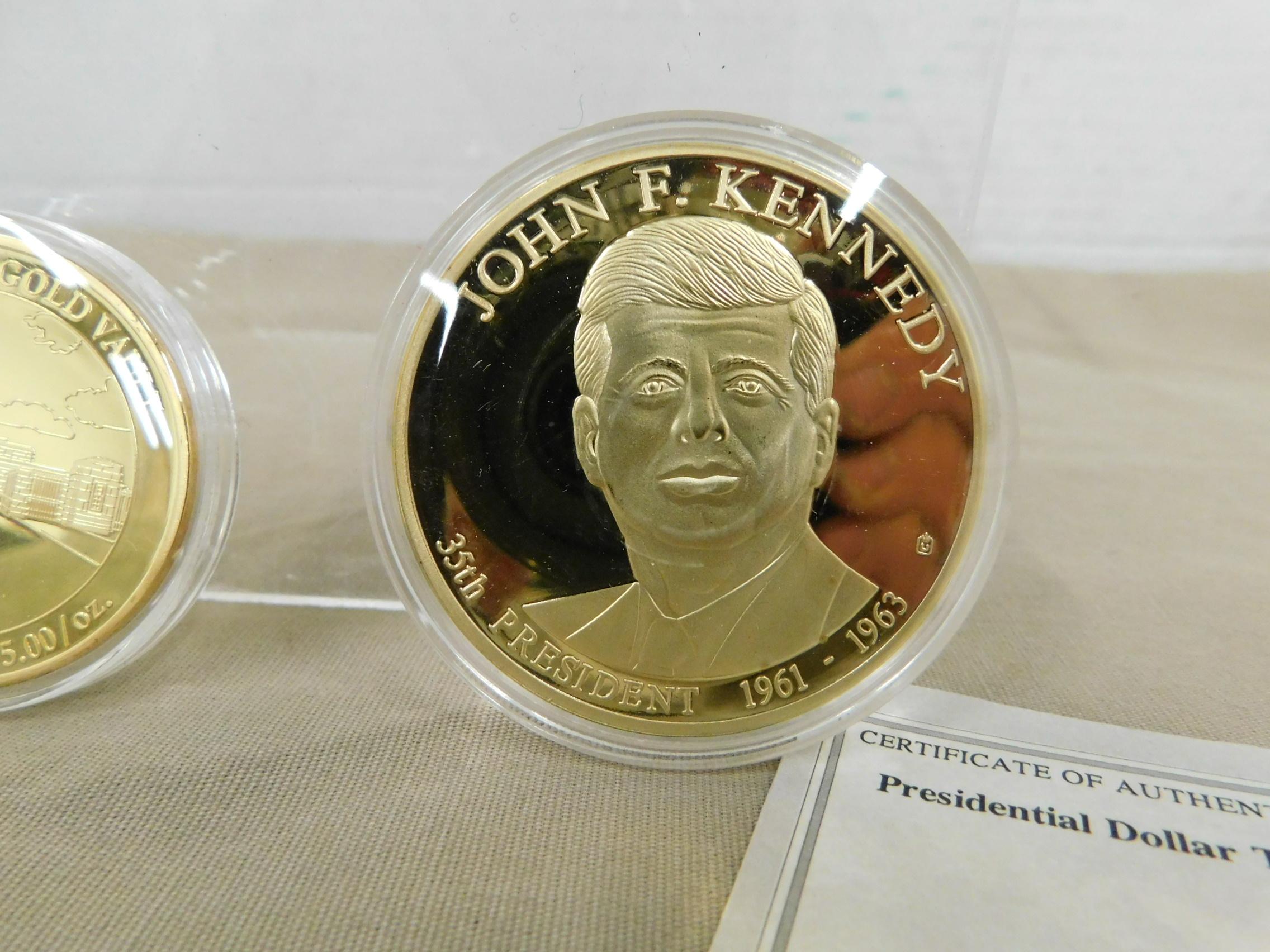 (2) AMERICAN MINT COMMEMORATIVE COINS