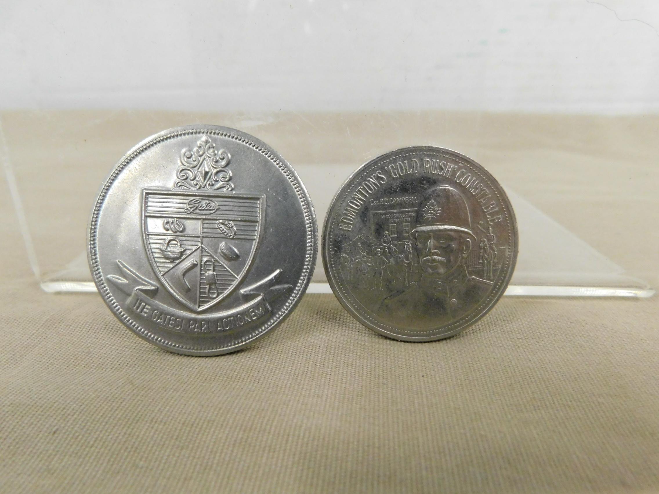 (6) ASSORTED COIN / TOKENS