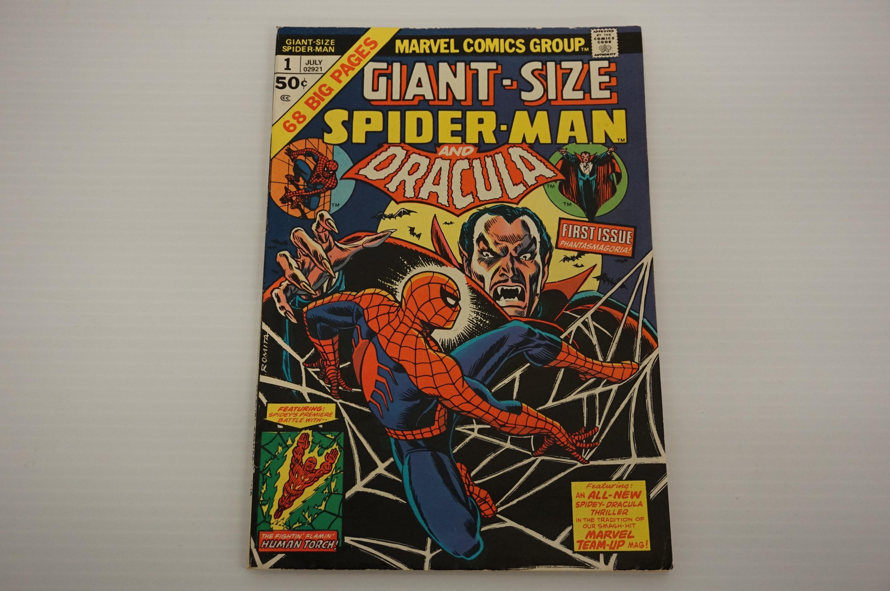 GIANT SIZE SPIDERMAN AND DRACULA #1