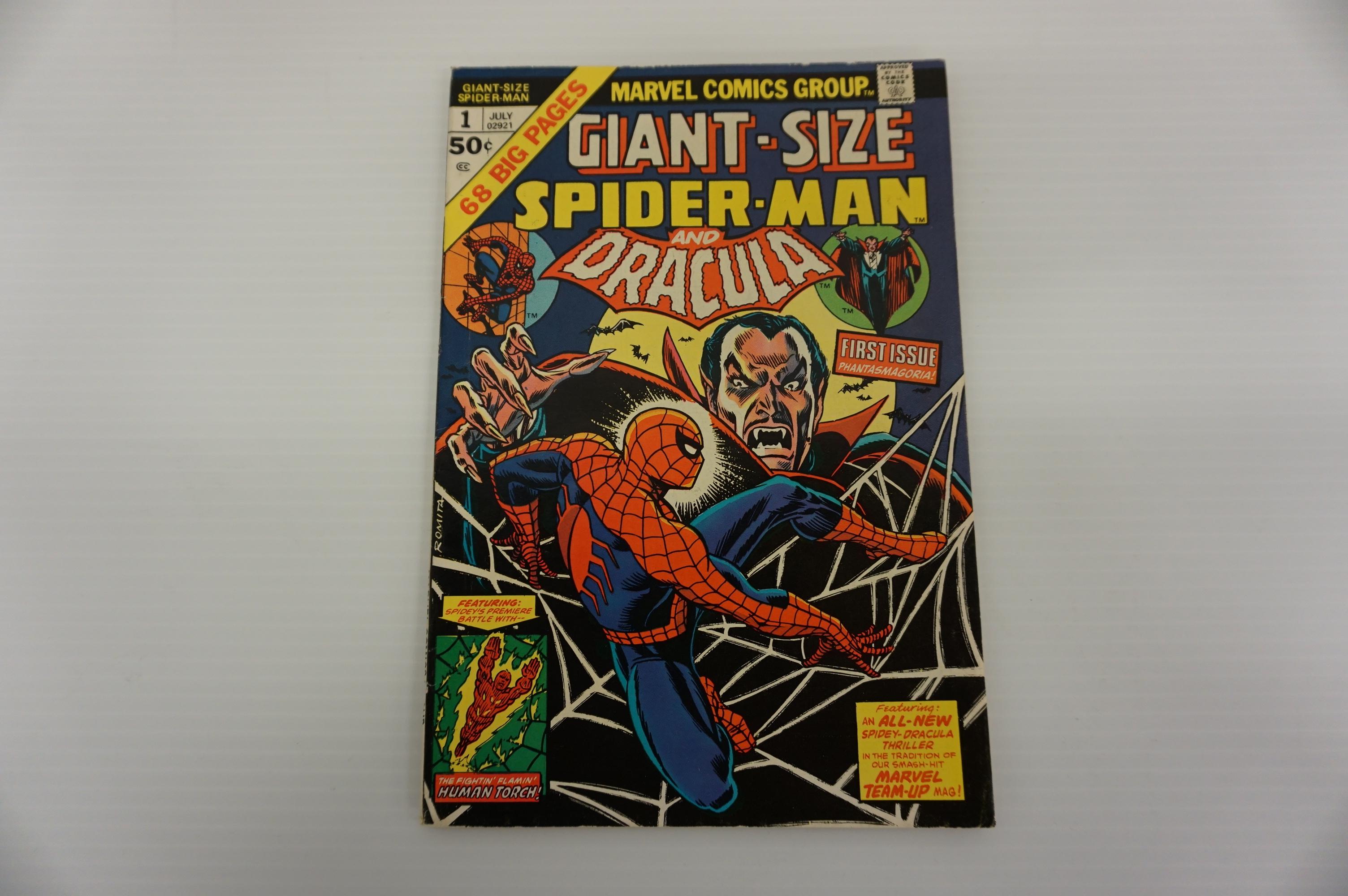 GIANT SIZE SPIDERMAN AND DRACULA #1