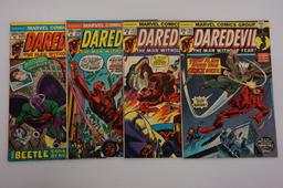 (4) DAREDEVIL COMIC BOOKS(1974)