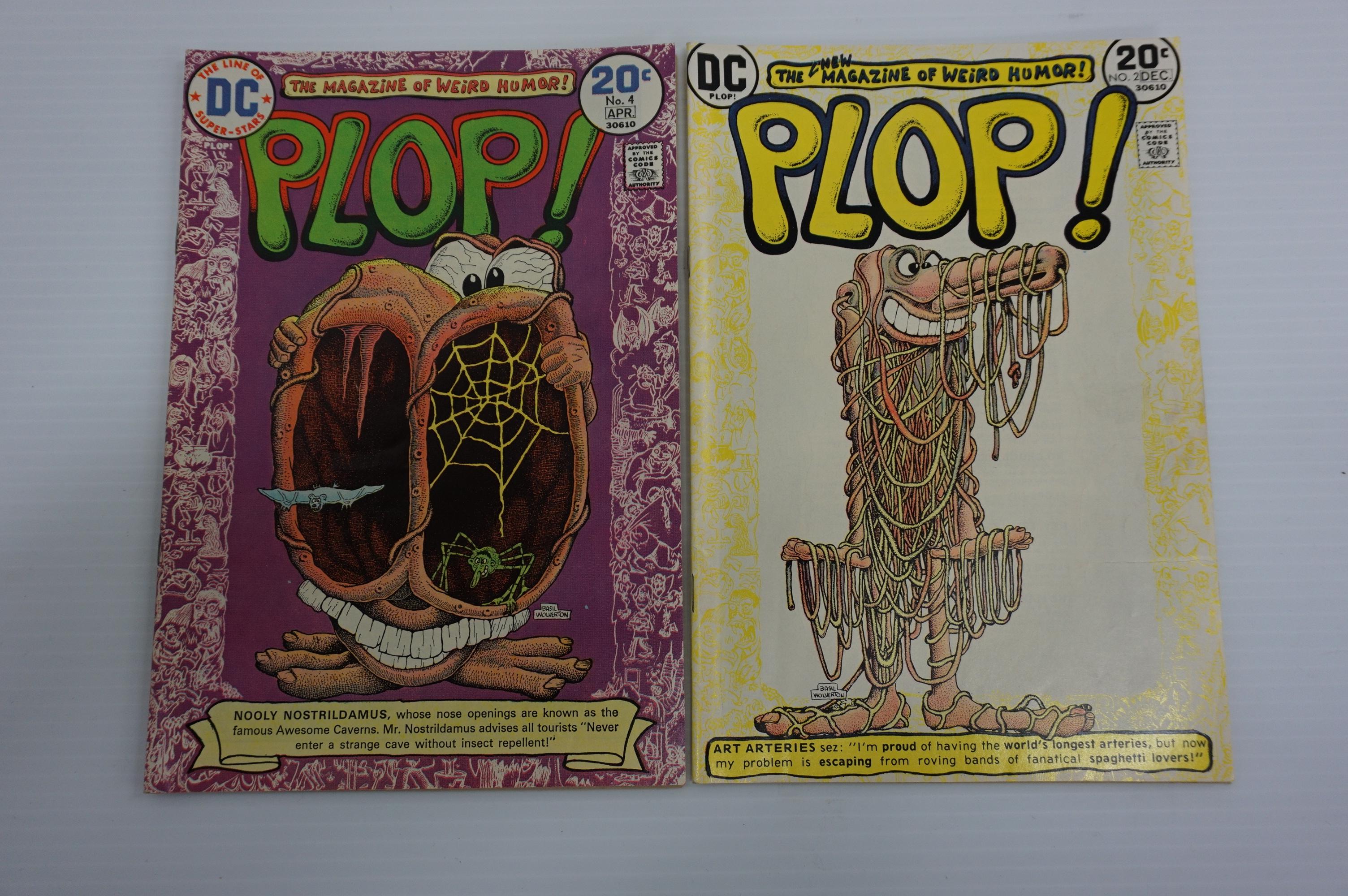 (6) PLOP DC COMIC BOOKS (1973-75)