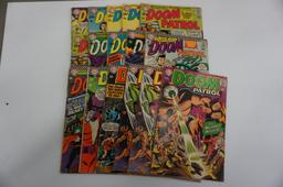 (16) DOOM PATROL SILVER AGE COMIC BOOKS