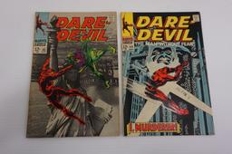 (4) DAREDEVIL COMIC BOOKS(1968)