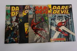 (4) DAREDEVIL COMIC BOOKS(1968)