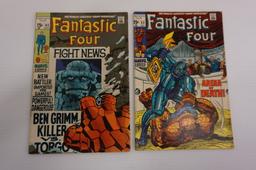 (3) FANTASTIC FOUR SILVER AGE COMIC BOOKS