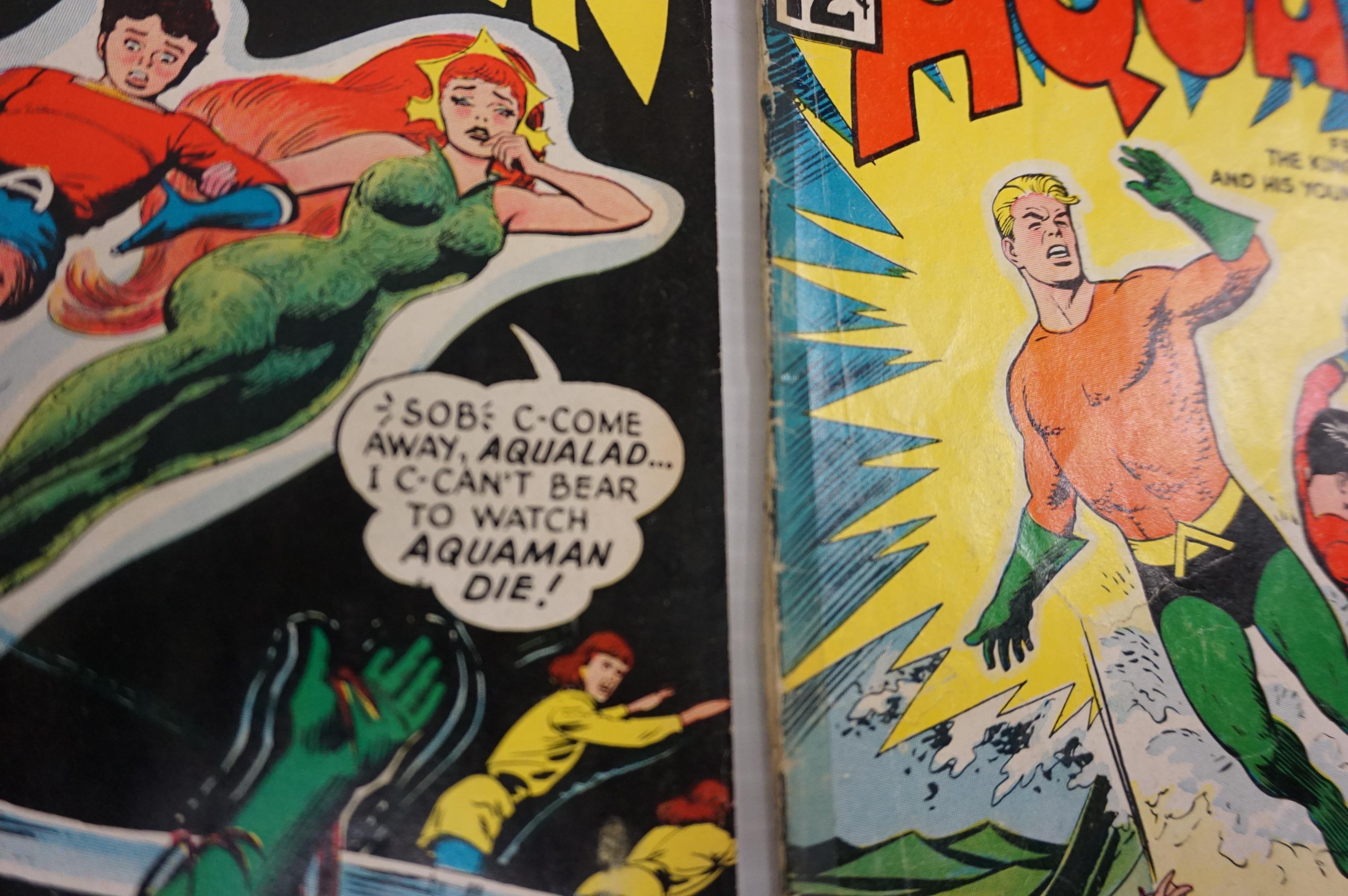 (7) AQUAMAN DC COMIC BOOKS