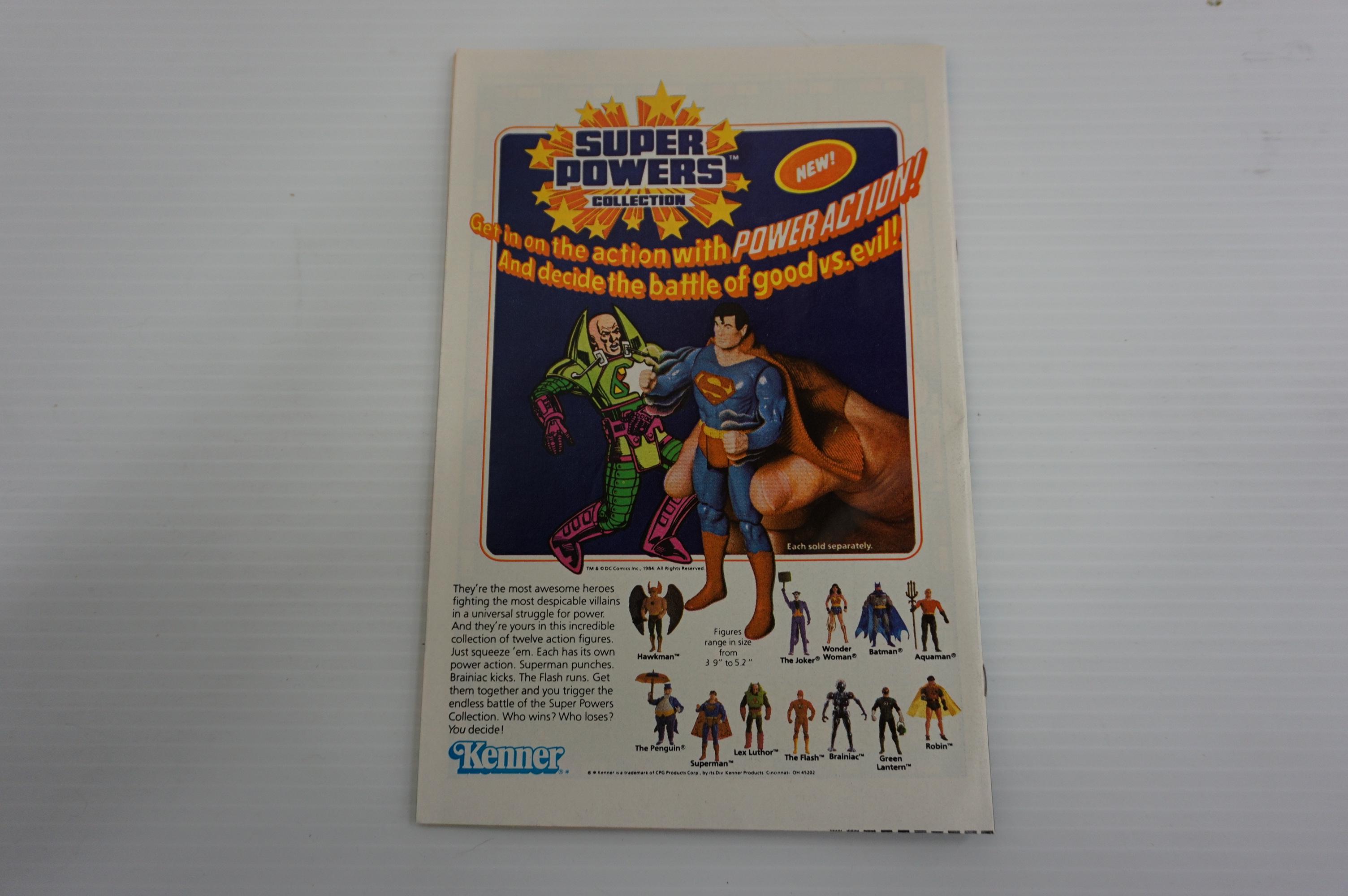 (5) DC COMIC BOOKS SUPER POWERS MINI SERIES