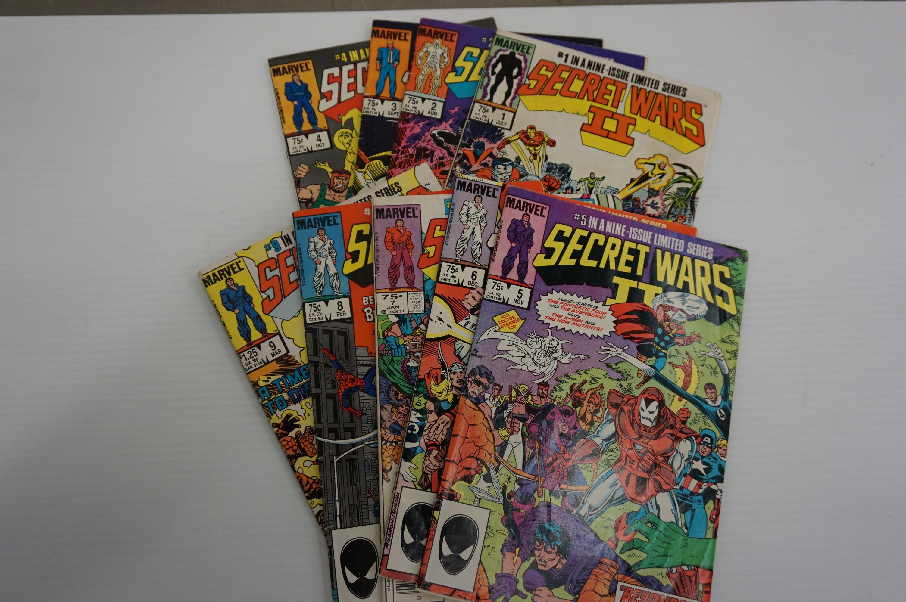 (9) MARVEL SECRET WARS 2 LIMITED SERIES