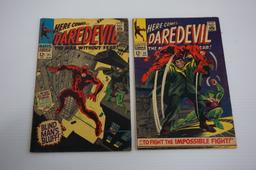 (4) DAREDEVIL COMIC BOOKS (1967)