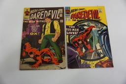 (4) DAREDEVIL COMI BOOKS (1965-66)