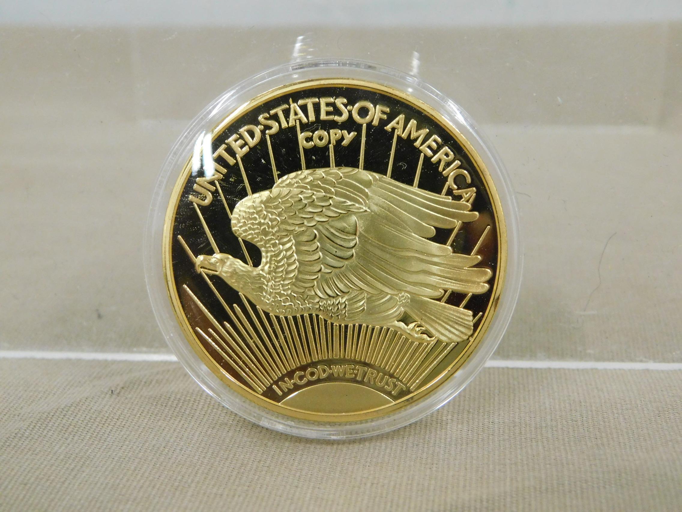 1933 GOLD DOUBLE EAGLE PROOF REPLICA