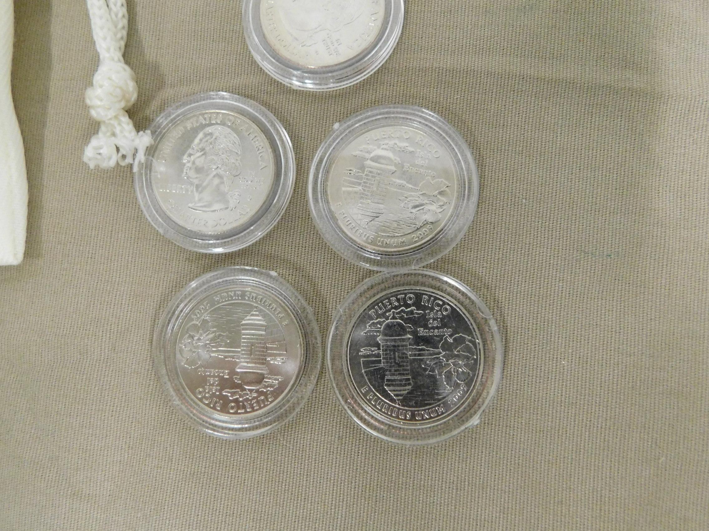 (5) PUERTO RICO / U.S. QUARTERS