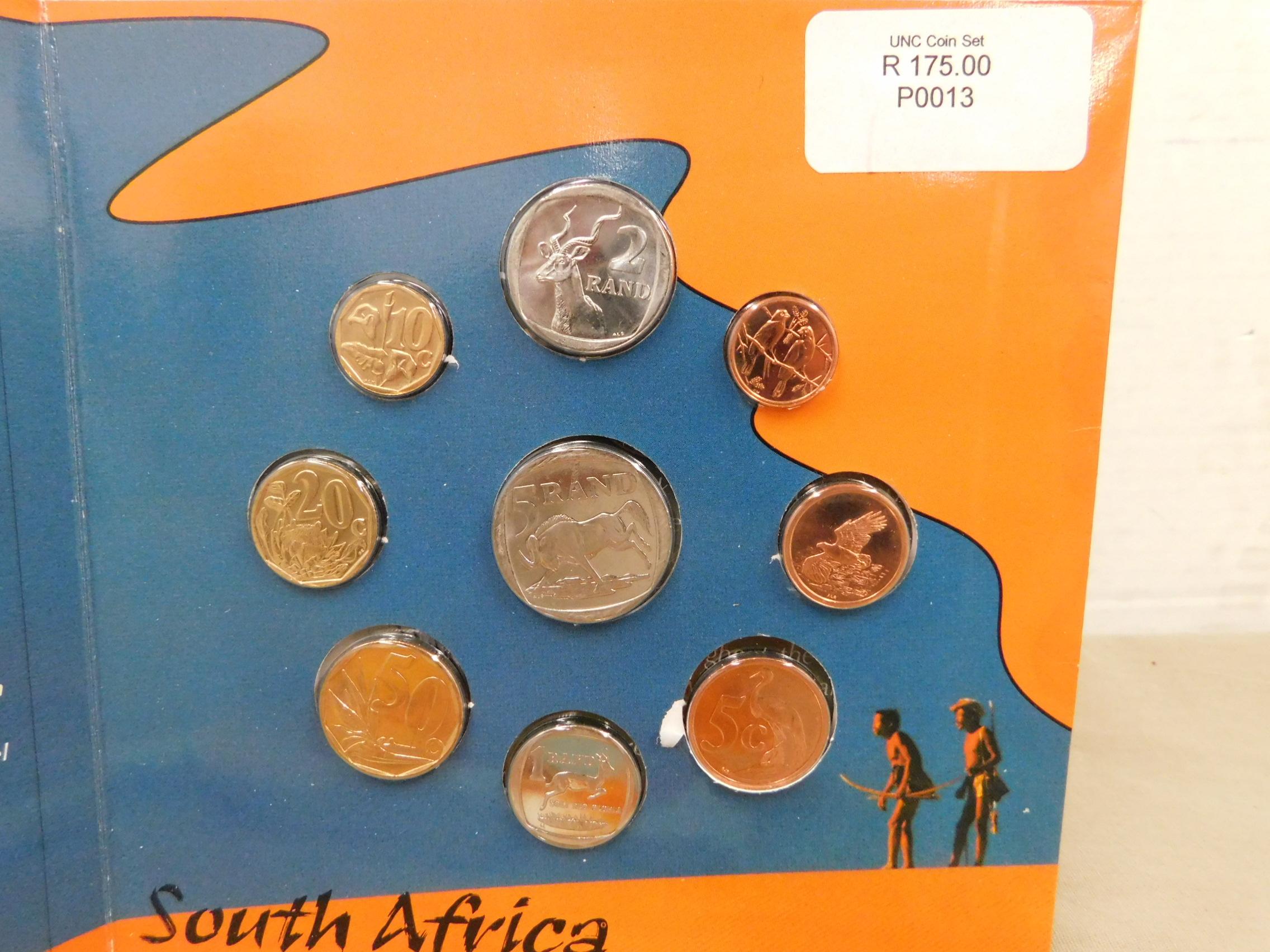 2002 UNCIRCULATED SOUTH AFRICA COIN SET