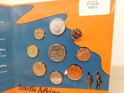 2002 UNCIRCULATED SOUTH AFRICA COIN SET