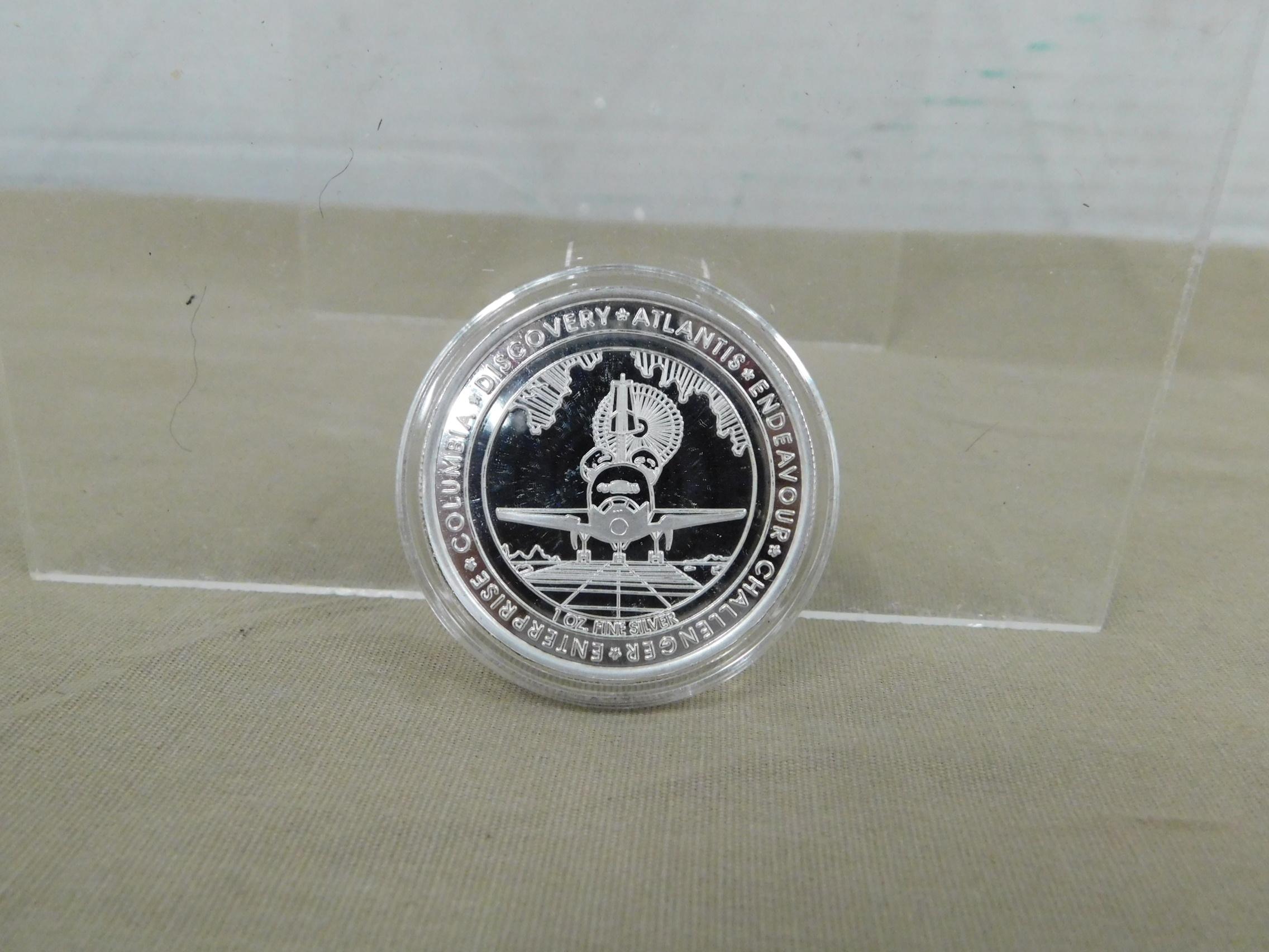 SPACE SHUTTLE COMMEMORATIVE COIN