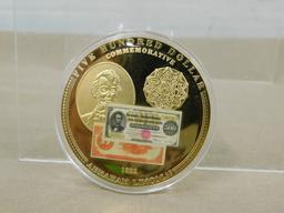 1922 $500 COMMEMORATIVE LINCOLN COIN