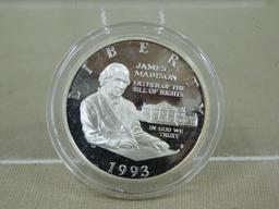 1993 BILL OF RIGHTS HALF DOLLAR COMMEMORATIVE COIN