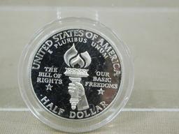 1993 BILL OF RIGHTS HALF DOLLAR COMMEMORATIVE COIN